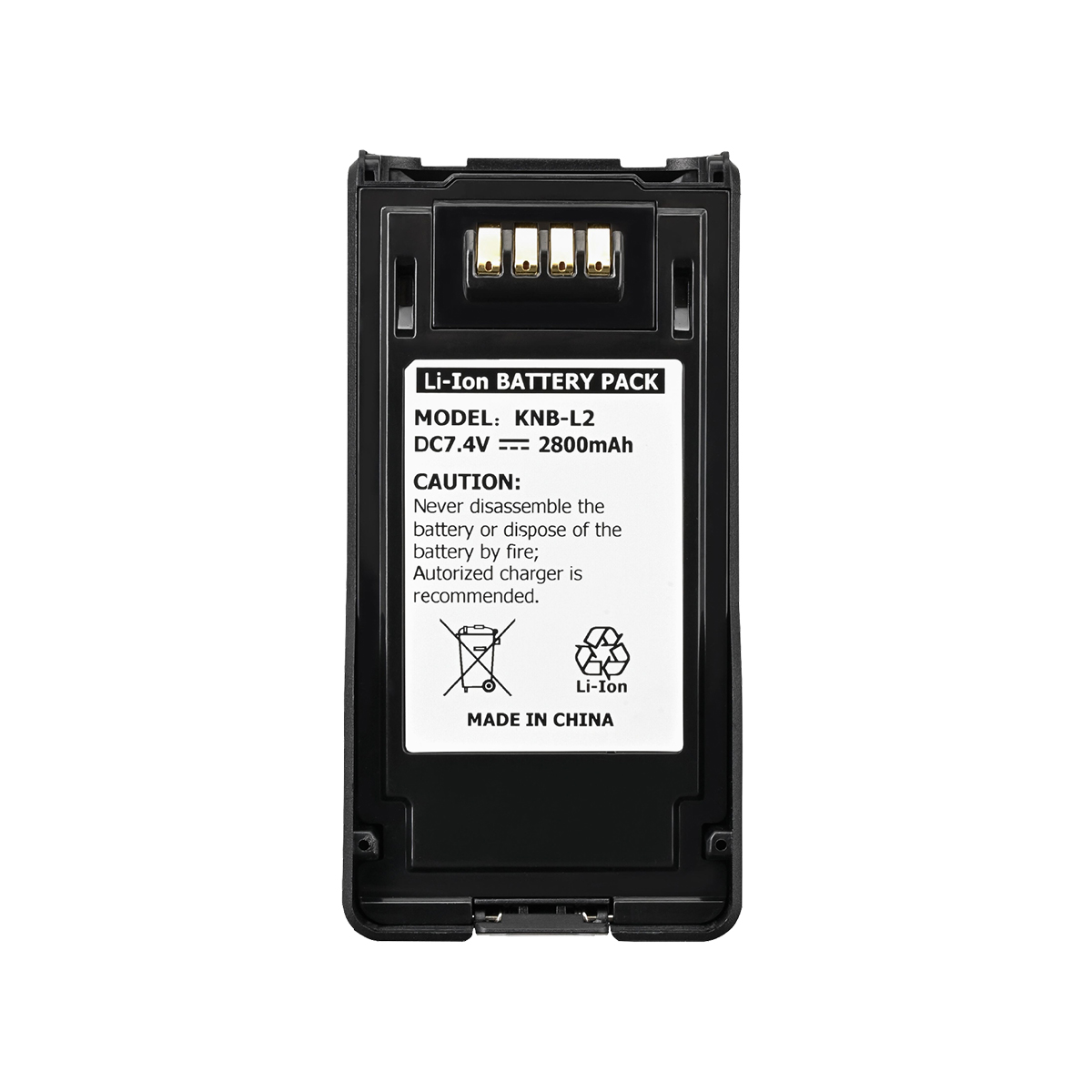 KNB-L2 walkie talkie battery