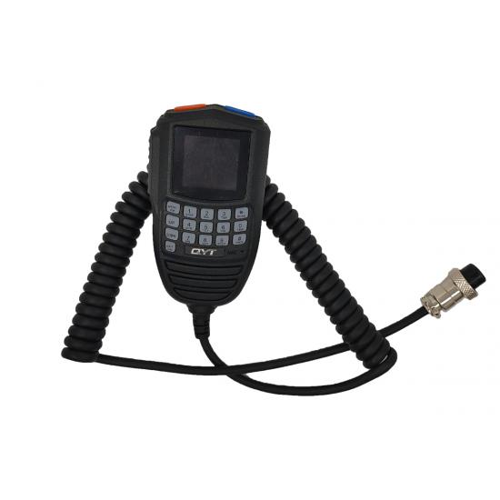 QYT KT-9900 ميني 25 واط مقاوم للماء شاشة ملونة ميكروفون راديو محمول 