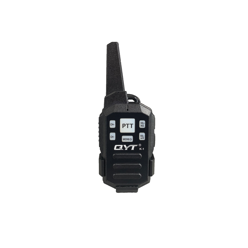 QYT جهاز اتصال لاسلكي ذو نطاق واحد صغير مقاوم للماء K1