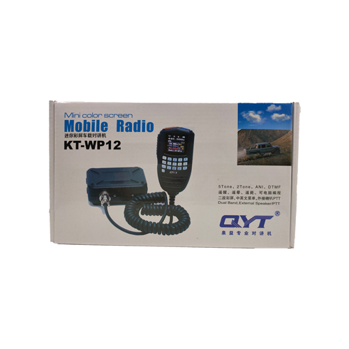 QYT mini 25w راديو محمول مقاوم للماء KT-WP12